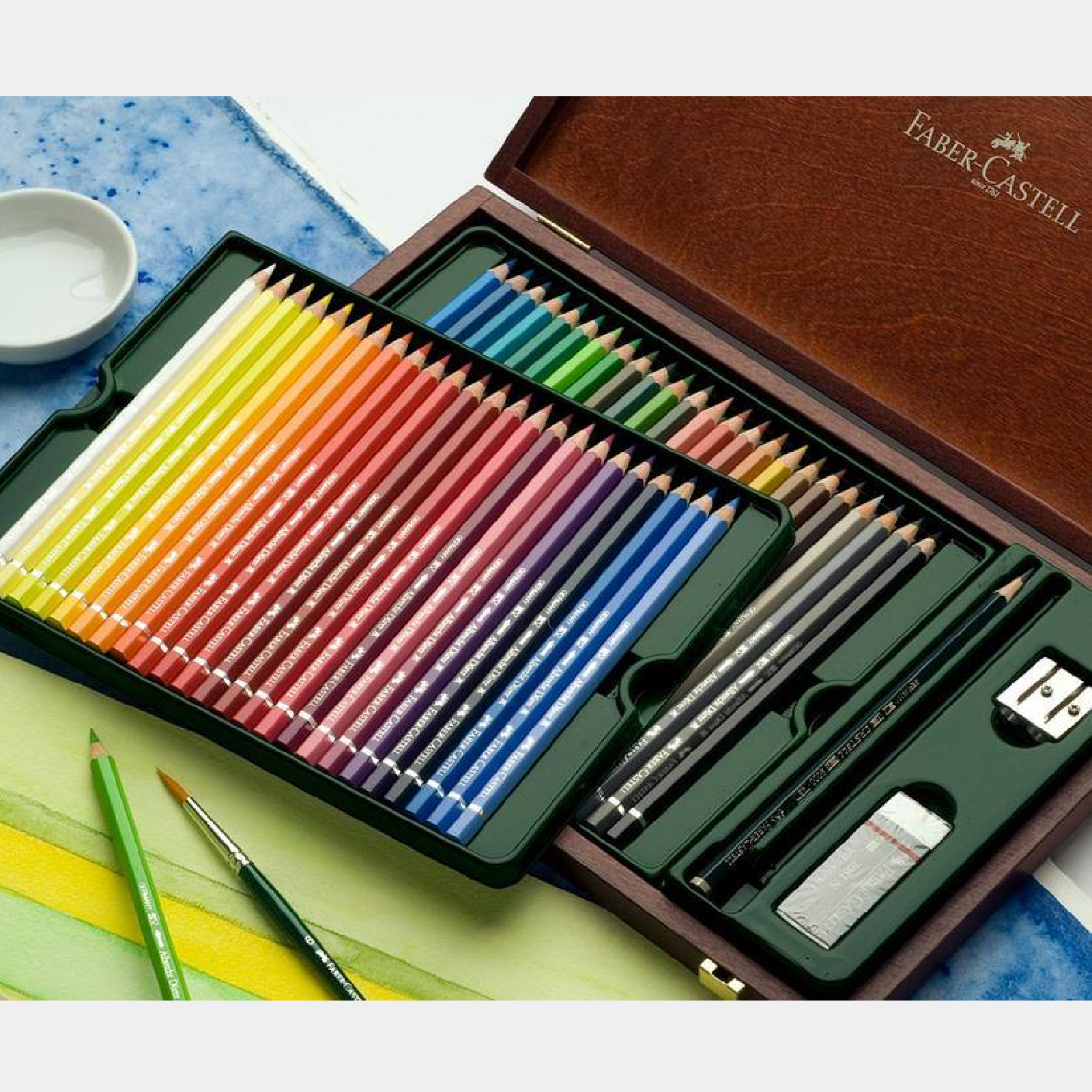 Valigetta 48 matite colorate acquerellabili Faber-Castell Albrecht